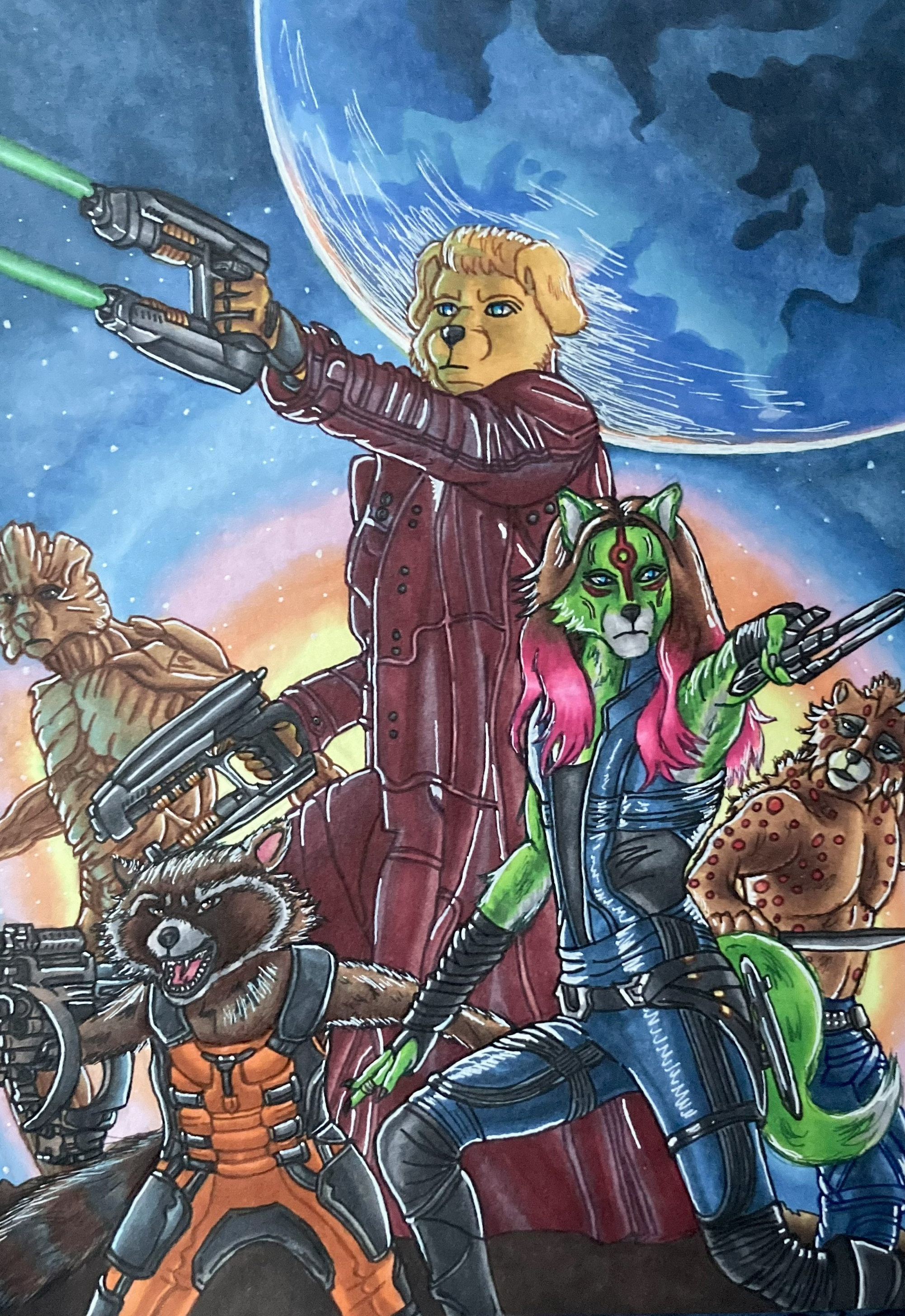 Guardians of the Galaxy Print
