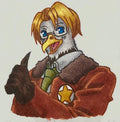 Hetalia Bald Eagle America Sticker
