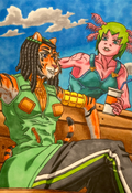 Casual Ermes and FF Print