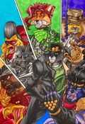 Stardust Crusaders Print