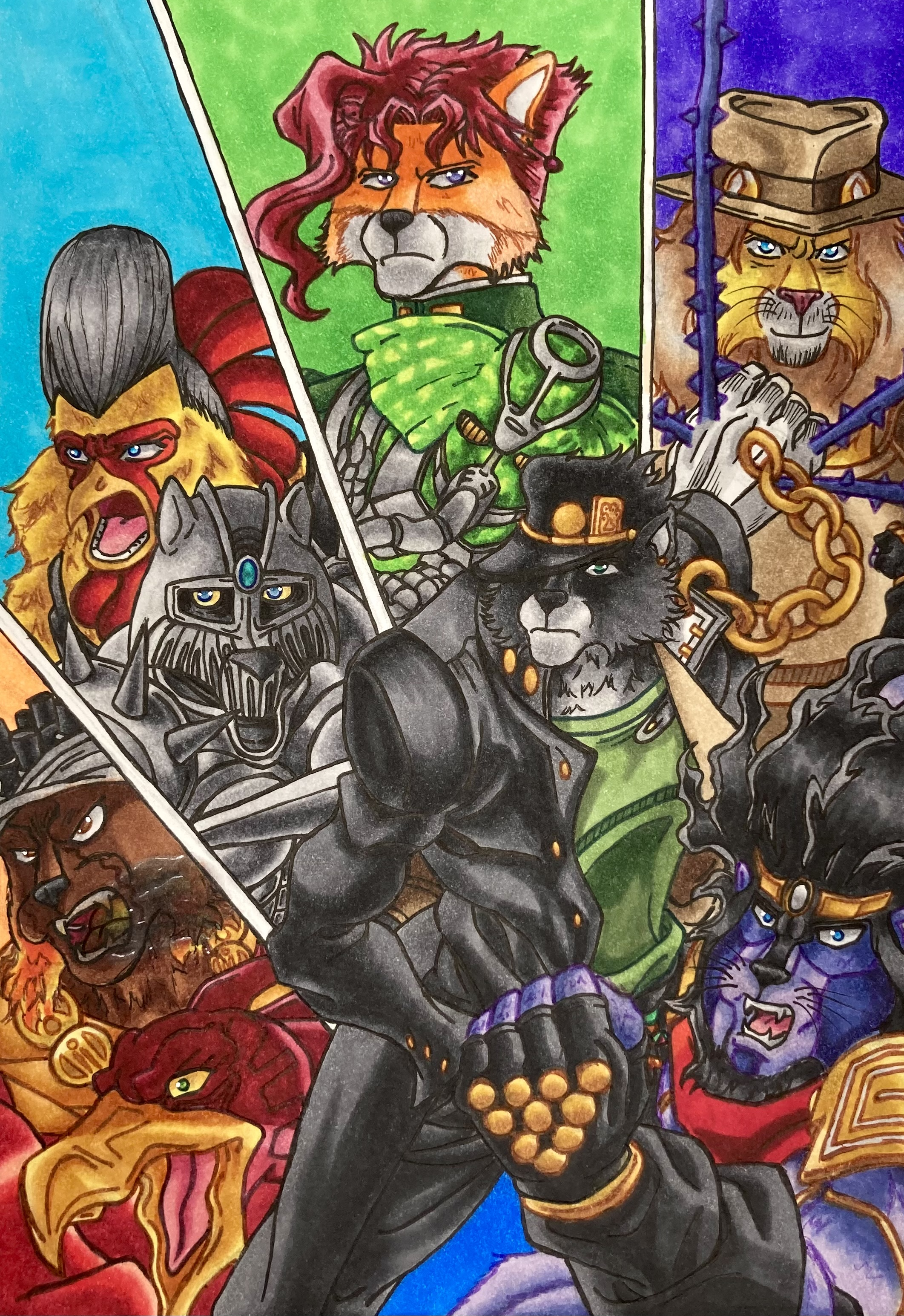 Stardust Crusaders Print